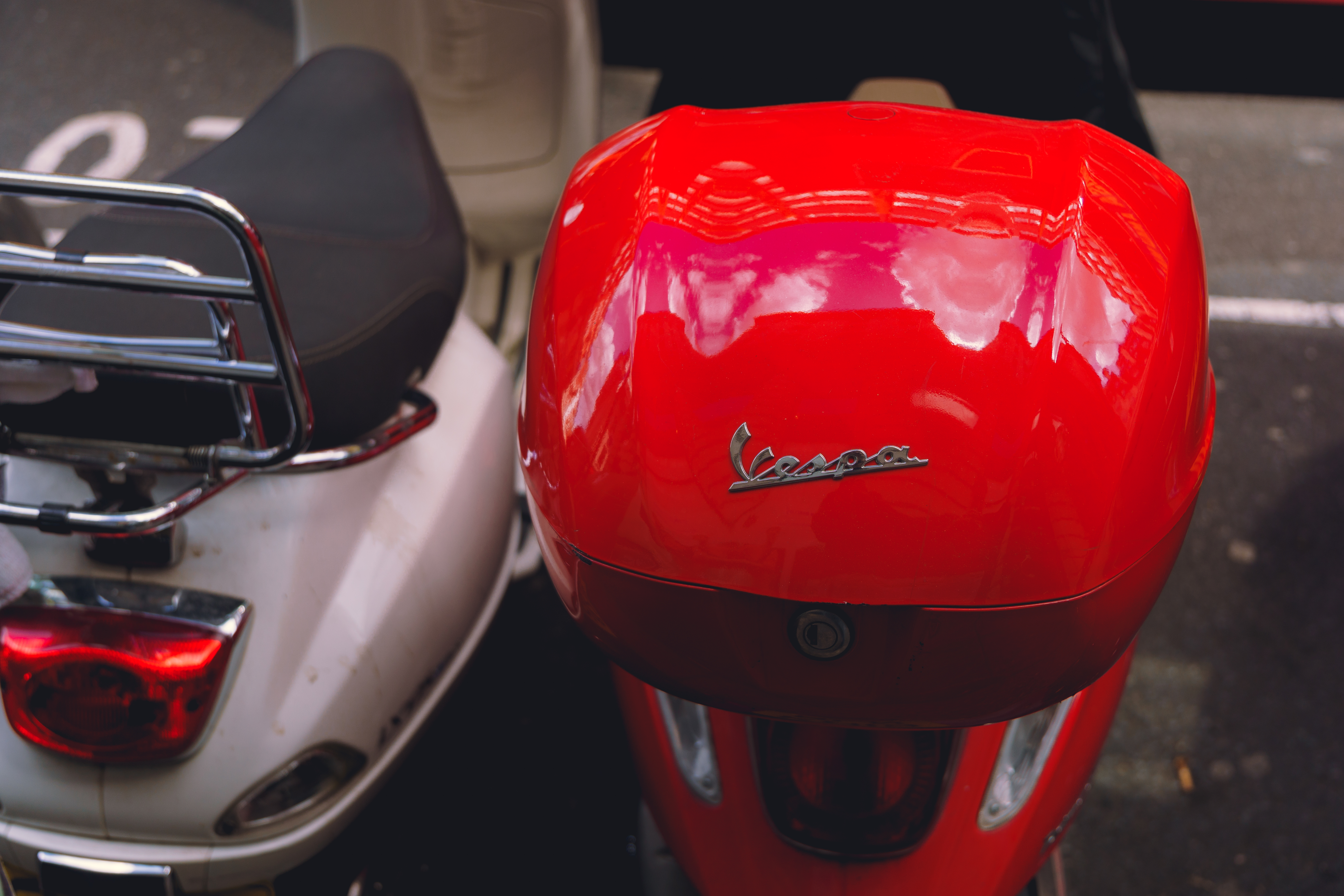 Red Vespa